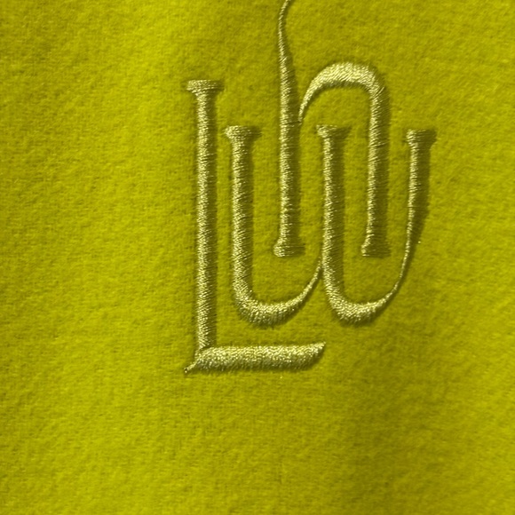 Locus and Wild Honey Green Apple Jacket with  Zipper - Picture 3 of 9